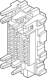 243111HA0A - : Block Assembly Fuse for Infiniti Image