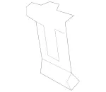 2058853823 - Detachable Parts: Cover, Bumper Area for Mercedes-Benz Image