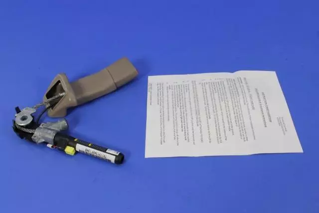 WP141T5AB - Interior Trim: Front Inner Seat Belt, Right for Chrysler: Town &amp; Country, Voyager | Dodge: Caravan, Grand Caravan Image