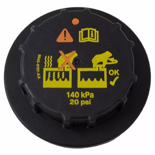 9S4Z8100B - Cooling System: Reservoir Cap for FORD Image