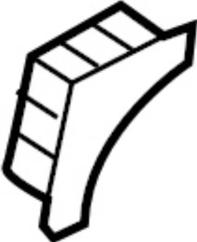 822D4JK00A - Body: Door Glass Cover for INFINITI: EX35, EX37, QX50, QX56, QX80 Image