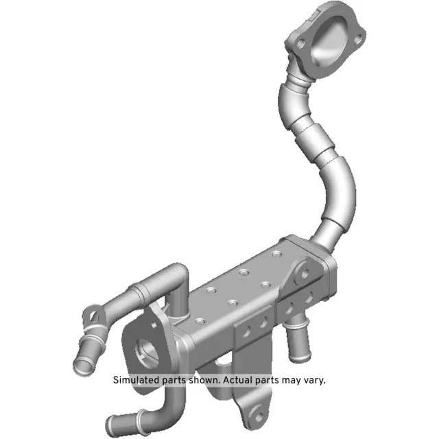 12677086 - : Exhaust Gas Recirculation (EGR) Valve Cooler for GM Image