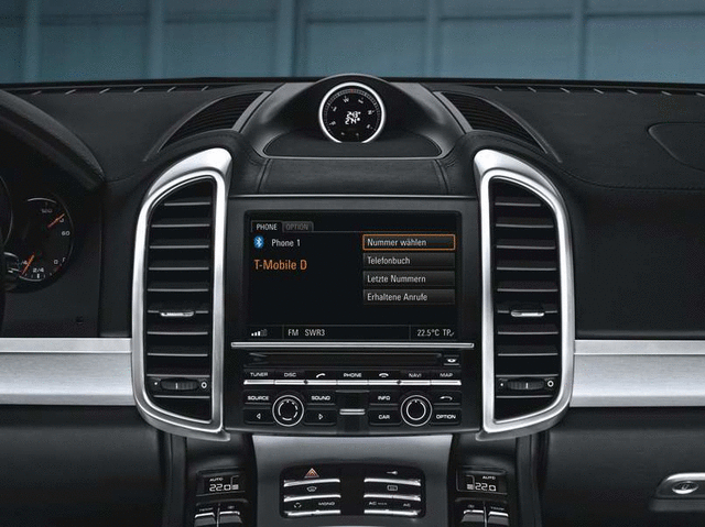 95804490012 - Audio/Video: 2014-2017 Porsche Cayenne - Mobile Phone Preparation for Porsche: Cayenne Image