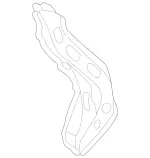 2026300413 - Side Panels: Pillar for Mercedes-Benz: C220, C230, C280, C43 AMG Image