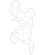 2478858500 - Attachment Parts: Mount for Mercedes-Benz: GLB250, GLB35 AMG Image