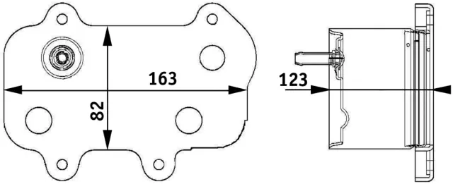 CLC61000P - : Engine Oil Cooler for Behr Image