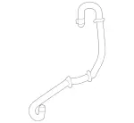 2425010882 - : Coolant Hose for Mercedes-Benz Image