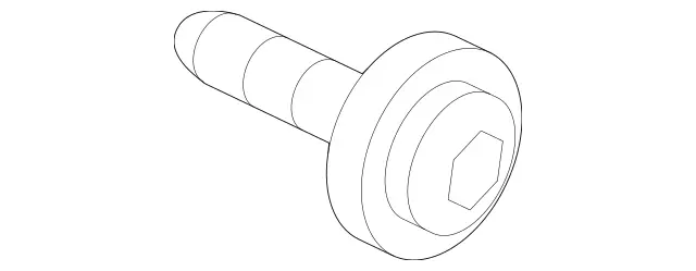 2193 - Electrical System: Hexalobular Screw for Mercedes-Benz: CL550, CLS500, CLS55 AMG, CLS550, CLS63 AMG, E350, E550, E63 AMG, E63 AMG S, GLK250, GLK350, Maybach S550, Maybach S560, Maybach S600, Maybach S650, Metris, S450, S550, S550e, S560, S600, S63 AMG, S65 AMG, SL400, SL450, SL550, SL63 AMG, SL65 AMG, Sprinter 2500, Sprinter 3500 Image image