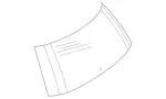 1647401357 - : Rear Window for Mercedes-Benz: GL320, GL550 Image