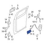 CL3Z1522404CA - Body: Handle, Outside for Ford Image