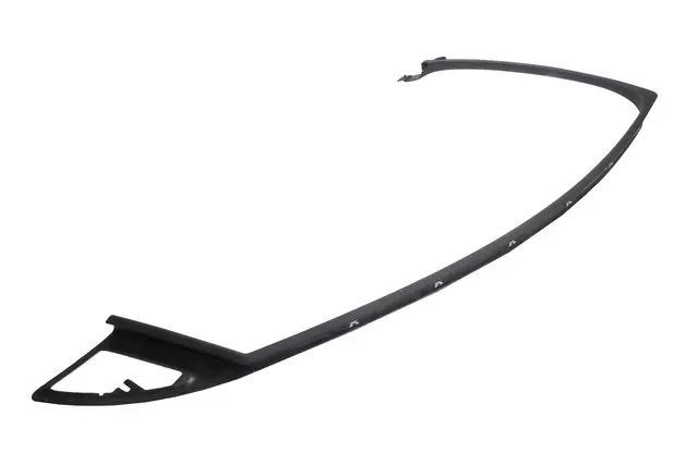 Jet Black Front Passenger Side Door Window Molding - GM (92457878)