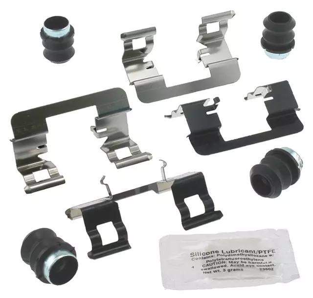 18K1746X - Brake: Front Brake Caliper Hardware Kit for Cadillac: Escalade, Escalade ESV, Escalade EXT | Chevrolet: Avalanche, Silverado 1500, Silverado 1500 Classic, Suburban 1500, Tahoe | GMC: Sierra 1500, Sierra 1500 Classic, Yukon, Yukon XL 1500 Image