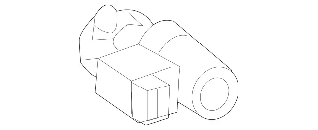 204820070864 - Sliding Sunroof: Electric Motor for Mercedes-Benz: C250, C300, C350, GLK250, GLK350 Image image