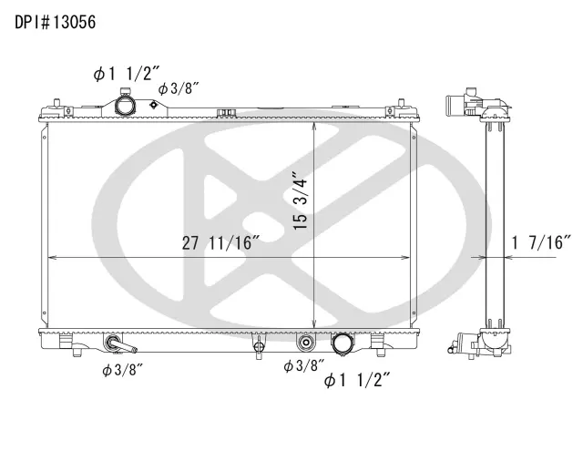 A13056 - Cooling Systems: Koyorad Radiator for Koyo Image