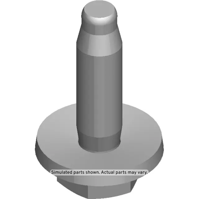 11519383 - : Upper Center Pillar Trim Bolt for Buick: Enclave, Envision, Envista | Cadillac: CT5, ESCALADE IQ, LYRIQ, XT5, XT6 | Chevrolet: Blazer, Equinox, Equinox EV, Malibu, Silverado 1500, Silverado 1500 LTD, Silverado 2500 HD, Suburban, Tahoe, Trailblazer, Traverse, Traverse Limited, Trax | GMC: Acadia, Hummer EV Pickup, Hummer EV SUV, Sierra 1500, Sierra 1500 Limited, Sierra 2500 HD, Sierra 3500 HD, Sierra EV, Terrain, Yukon XL Image