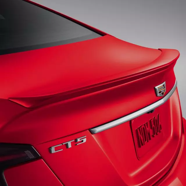 84805887 - : Rear Spoiler Kit - Red Obsession Tintcoat for Cadillac: CT5 Image