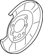 441615NM0A - : Splash Shield for INFINITI: QX50, QX55 Image