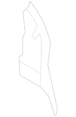 2386823100 - Body: Insulation for Mercedes-Benz Image