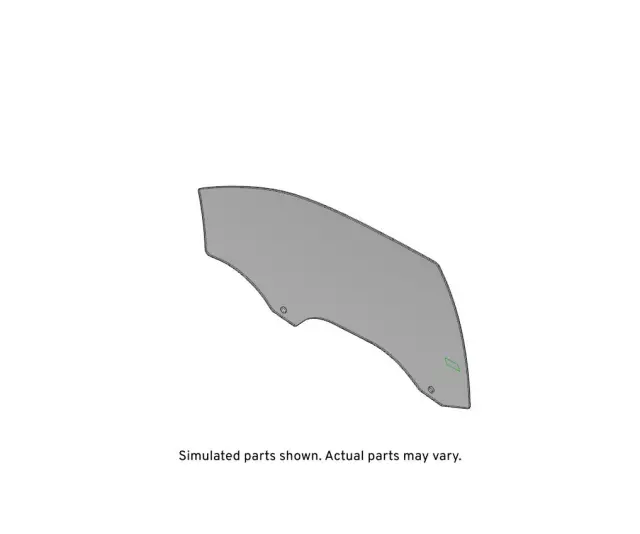 84635350 - Body: Door Glass for Chevrolet: Traverse, Traverse Limited Image