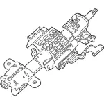 CC3Z3C529AP - Steering: Steering Column for Ford: F-250 Super Duty, F-350 Super Duty, F-450 Super Duty Image