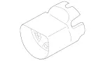 22046201237D43 - Steering: Column Cover for Mercedes-Benz Image
