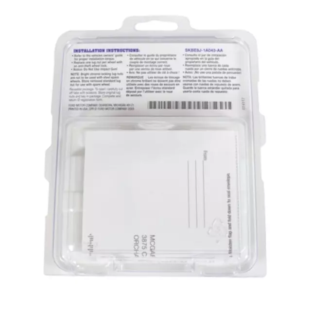 Open-Ended, Chrome-Plated - Ford (6L3Z-1A043-AA)