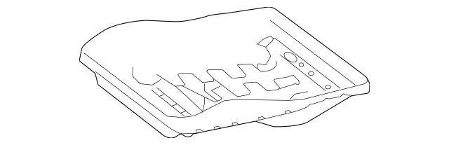 2079100022 - Driver Seat: Cushion Frame for Mercedes-Benz: C250, C350, C63 AMG, CLS400, CLS550, CLS63 AMG, CLS63 AMG S, E550 Image image