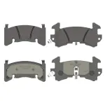 OEX154M - : OEX Front; Rear Disc Brake Pad Set Premium Ceramic for WAGNER BRAKE Image