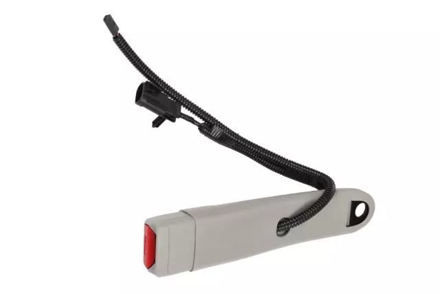 Light Titanium Passenger Seat Belt with Buckle - GM (19149461)