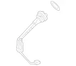 2205421117 - : 1998-2006 Mercedes-Benz - Fill Level Sensor for Mercedes-Benz: CL500, CL55 AMG, S430, S55 AMG Image