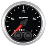 5609 - : GAUGE, FUEL LEVEL, 2 1/16", 0-280O PROGRAMMABLE, ELITE for AutoMeter Image