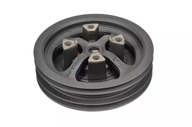 15592128 - Engine: Pulley for Chevrolet: Blazer, C/K Pickup, G10, G20, G30, K5 Blazer, P20, P30, R10, R20, R2500, R30, R3500, Suburban C10, Suburban C20, Suburban K10, Suburban K20, Suburban R10, Suburban R1500, Suburban R20, Suburban R2500, Suburban V10, Suburban V1500, Suburban V20, Suburban V2500, V10, V20, V30, V3500 | GMC: C1500 Pickup, C2500 Pickup, C3500 Pickup, G1500, G2500, G3500, Jimmy, K1500 Pickup, K2500 Pickup, K3500 Pickup, P2500, P3500, R1500 Pickup, R2500 Pickup, R3500 Pickup, Suburban C1500, Suburban C2500, Suburban K1500, Suburban K2500, Suburban R1500, Suburban R2500, V1500, V1500 Suburban, V2500, V2500 Suburban, V3500 Image