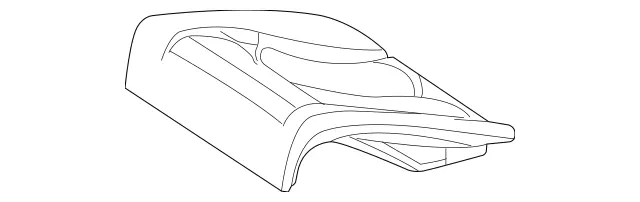 2099200250 - Body: Pad for Mercedes-Benz Image
