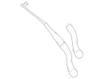 2048200044 - : Wiper Arm for Mercedes-Benz Image