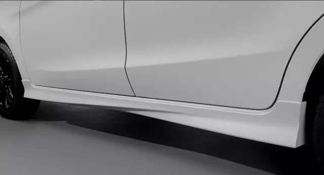 MZ331377 - Exterior: Side Air Dams, Gray U17 for Mitsubishi: Mirage, Mirage G4 Image