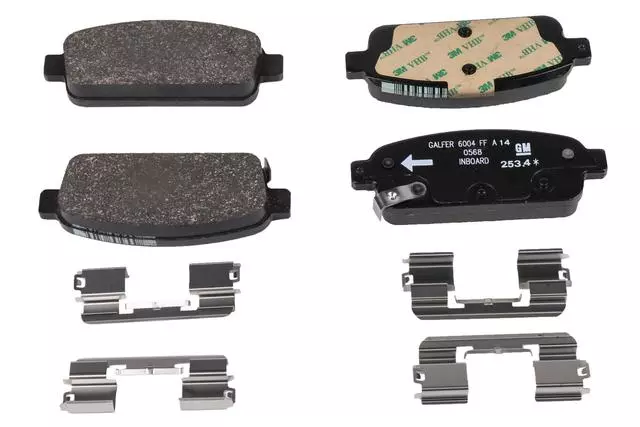 13417473 - : Rear Disc Brake Pad Set for GM Image
