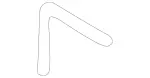 229972682 - Radiator: Hose for Mercedes-Benz Image