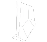 20968002239051 - Body: End Cap for Mercedes-Benz Image