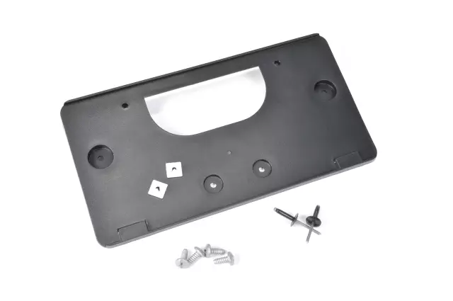 15199886 - Body: License Bracket for GMC: Sierra 1500, Sierra 1500 Classic, Sierra 1500 HD, Sierra 1500 HD Classic, Sierra 2500, Sierra 2500 HD, Sierra 2500 HD Classic, Sierra 3500, Sierra 3500 Classic, Sierra 3500 HD Image