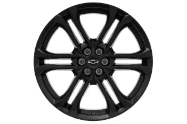 85523679 - Wheels: 22x8.5-Inch Aluminum 6-Split-Spoke Wheel for Chevrolet: Traverse | GMC: Acadia Image