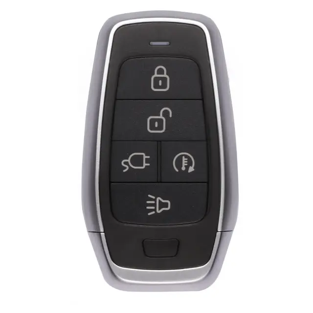 IKEYAT5PCE - : Universal Programmable IKEY Smart Key 5-Buttons, prgm with MaxiIM KM100 tablet for Autel Image