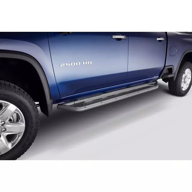 Double Cab Sport Step Assist Steps in Black with Silverado Script - GM (84742431)