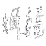 F65Z1522134AA - Body: Control Rod for Ford: F-150, F-150 Heritage, F-250 Image