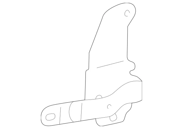 1705000631 - Cooling System: Bracket for Mercedes-Benz Image