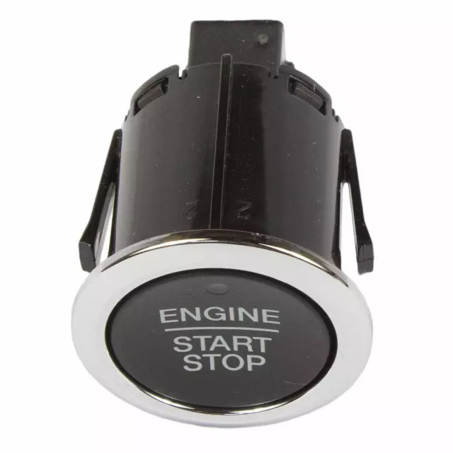 SW9097 - Body: Start Button for Ford: Edge, Expedition, Explorer, F-150, F-250 Super Duty, F-350 Super Duty, F-450 Super Duty, F-550 Super Duty, Fusion, Police Interceptor Utility, Police Responder Hybrid, SSV Plug-In Hybrid Image