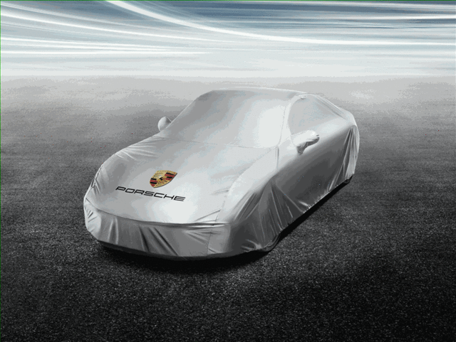 99104400018 - : Outdoor Car Cover - With Aerokit for Porsche Image