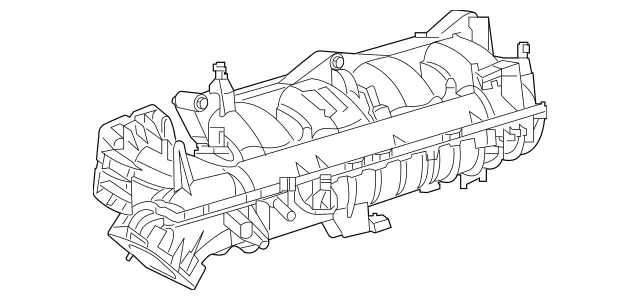 2740900437 - : Charge-Air Distributor for Mercedes-Benz: Metris, Sprinter 1500, Sprinter 2500 Image