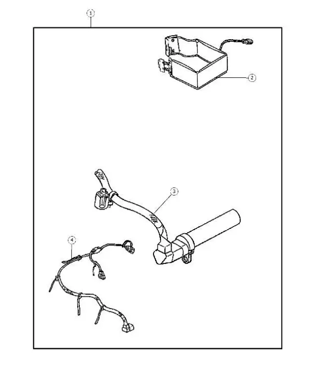 4609111AA - : Battery Heater for Chrysler: Sebring | Dodge: Avenger, Stratus Image