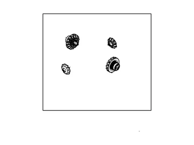 9L3Z4215F - Universals &amp; Rear Axle: Gear Kit for Ford: E-150, E-150 Econoline, E-150 Econoline Club Wagon, Expedition, F-150, F-150 Heritage, Transit-150, Transit-250, Transit-350, Transit-350 HD | Lincoln: Mark LT, Navigator Image