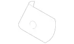 2306370536 - Substructure: End Part for Mercedes-Benz: SL500, SL55 AMG, SL550, SL600, SL63 AMG, SL65 AMG Image